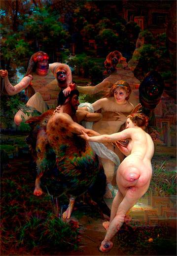 The Satyr's Psychedelic Passage into Ecstasy