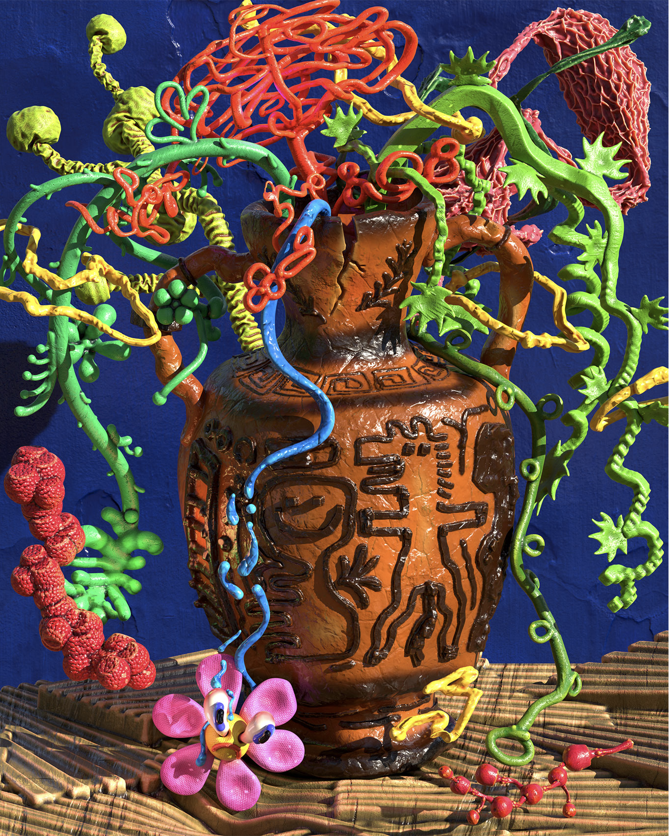 “Allusive and Ambiguous World” by digital artist Parsa Mostaghim “Allusive and Ambiguous World” by digital artist Parsa Mostaghim