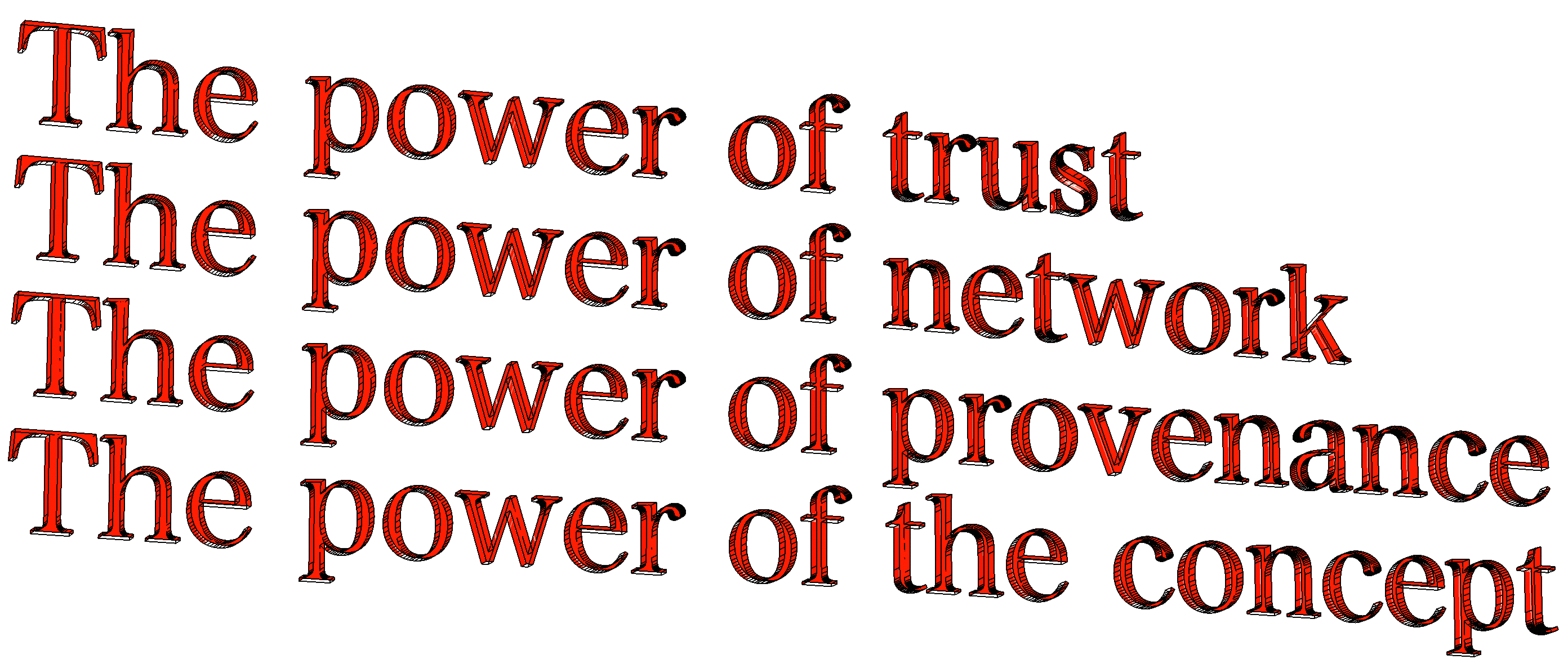 Four Powers Driving Generative Artists Four Powers Driving Generative Artists