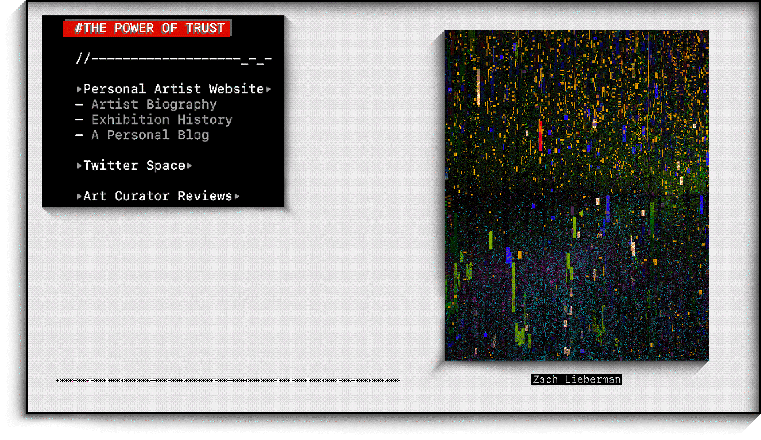 Four Powers Driving Generative Artists Four Powers Driving Generative Artists