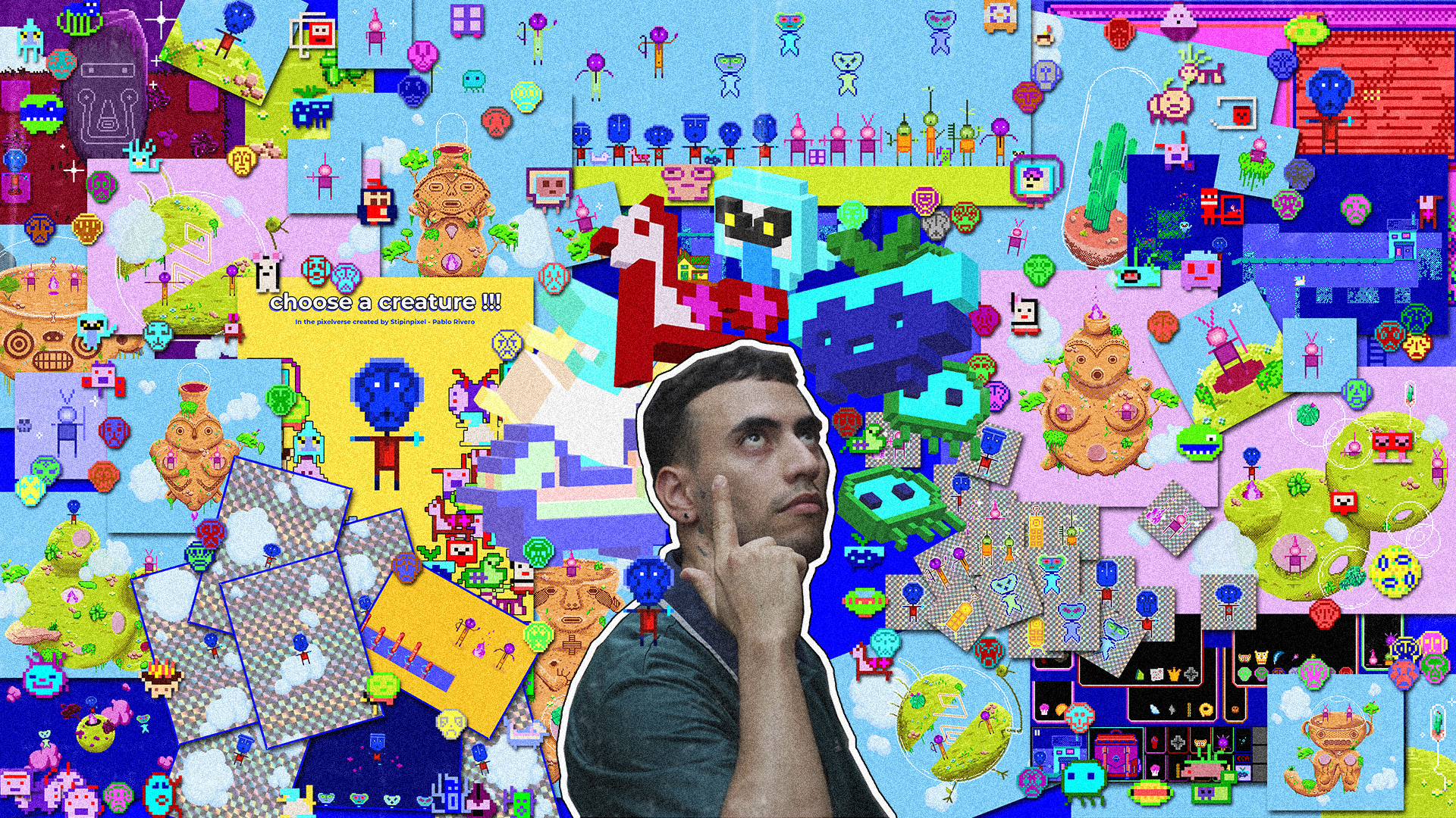 StipinPixel on Pixels, Archaeology, and the Art of Creating Without Rules