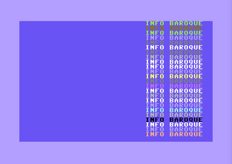 Françoise Gamma on Info Baroque: Reawakening Digital Ornamentation Françoise Gamma on Info Baroque: Reawakening Digital Ornamentation