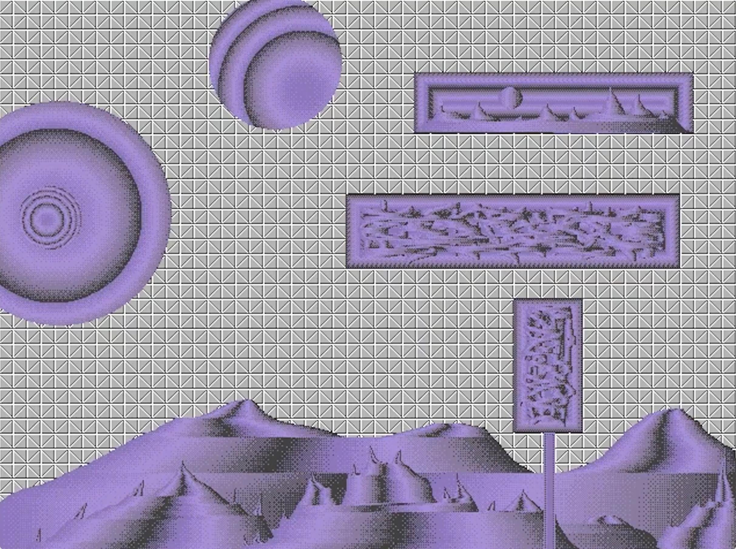 Juanna Pedro’s artwork “Edo Mess” delves into the essence of the colloquially named ‘Edo Mex’ — the State of México. Juanna Pedro’s artwork “Edo Mess” delves into the essence of the colloquially named ‘Edo Mex’ — the State of México.