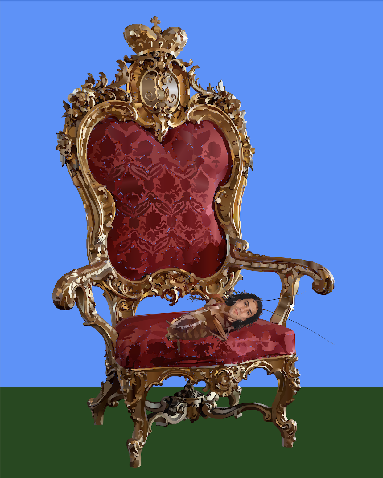 To the throne